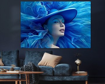 digitaal fictief fantasie portret vrouw