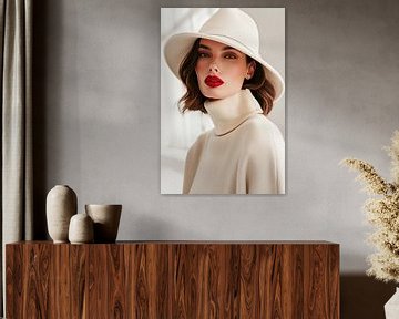 fantasie model vrouw glossy van Egon Zitter