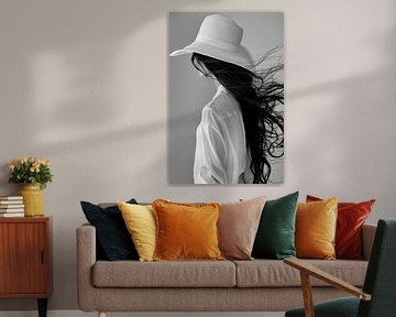 fantasie model vrouw glossy van Egon Zitter