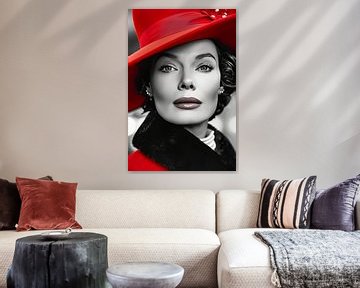 fantasie model vrouw glossy van Egon Zitter