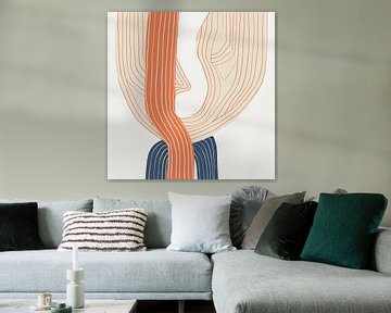 Scandinavisch abstracte vorm van Modern Collection