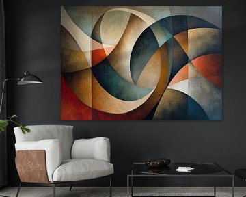 Abstract Geometrisch | Geometric Whisper van Kunst Kriebels