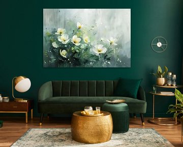 Flower Painting by Eye catching paintings