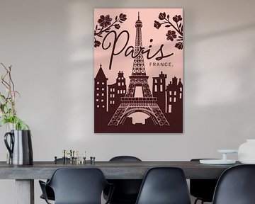 Paris France Cityscape by Vicky Hanggara