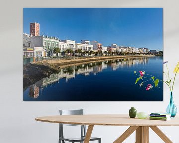 Reflections of Ayamonte in Andalusia, Spain by Adelheid Smitt