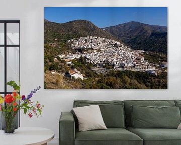 Blick auf Ojén in Andalusien, Spanien von Adelheid Smitt