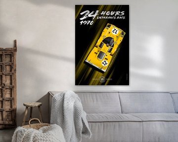 24 Hours Endurance Race 1970, de Fierlant + Walker by Theodor Decker