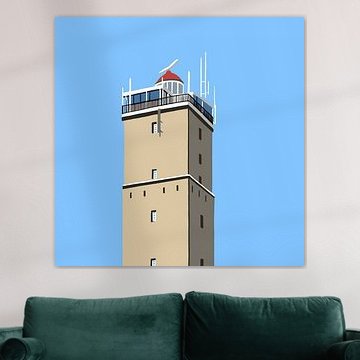 Terschelling lighthouse by Jole Art