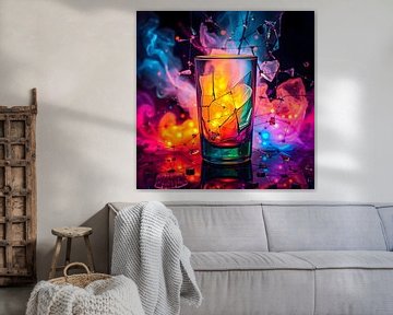 Licht en kleur gevangen in glas