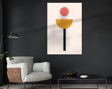 Modern geometric wall art by Poster Art Shop