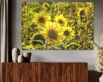 Sunflowers by Dieter Walther