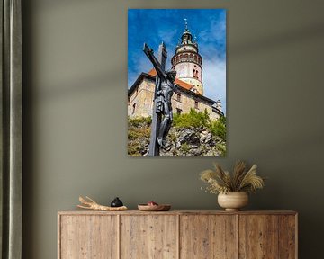 Kasteel Schwarzenberg in Český Krumlov van Evert Jan Luchies