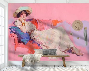 Women's portrait by Eye catching paintings
