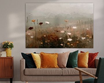 Feld mit Wildblumen von Studio Allee