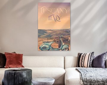 Toscane Italië van Martin Bergsma