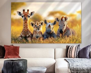Baby Wildlife van Jacky