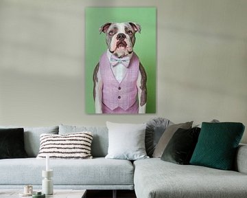 Alapaha Blue Blood Bulldog by Poster Art Shop