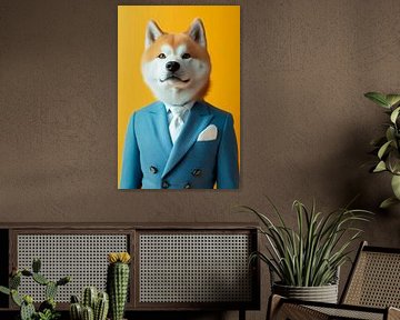 Akita by Poster Art Shop