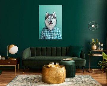 Alaska Malamute van Poster Art Shop