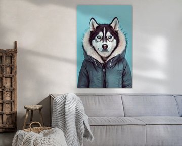 Alaska Husky van Poster Art Shop