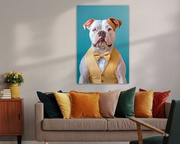 American Bulldog by Poster Art Shop