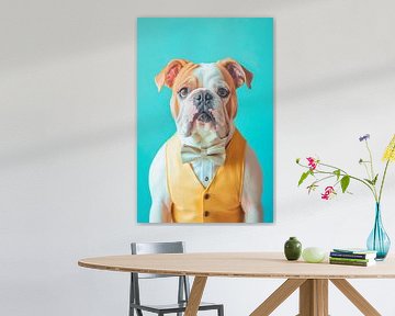 American Bulldog by Poster Art Shop
