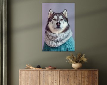 Alaska Malamute van Poster Art Shop