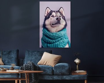 Alaska Malamute van Poster Art Shop