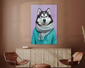 Alaska Malamute van Poster Art Shop