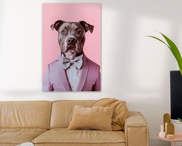 American Pit Bull Terrier by Poster Art Shop