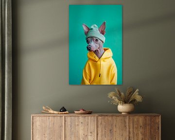 American Hairless Terrier by Poster Art Shop