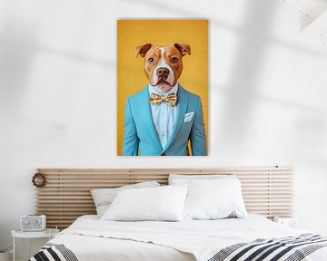 American Staffordshire Terrier von Poster Art Shop