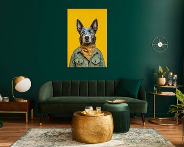 Australian Cattle Dog by Poster Art Shop