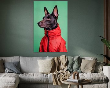 Australische Kelpie van Poster Art Shop