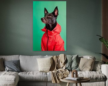 Australische Kelpie van Poster Art Shop