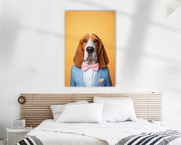 Basset Hound by Poster Art Shop