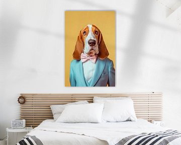 Basset Hound by Poster Art Shop