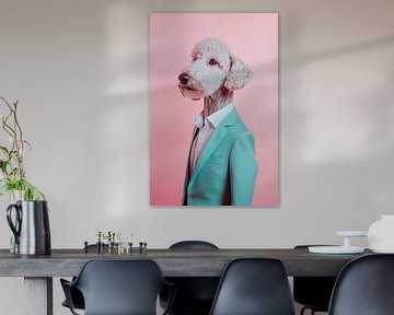 Bedlington Terrier van Poster Art Shop