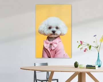 Bichon Frise by Poster Art Shop