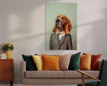 Bloodhound by Poster Art Shop
