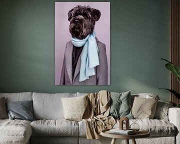 Bouvier des Flandres by Poster Art Shop