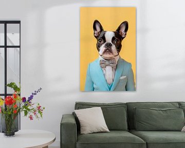 Boston Terrier van Poster Art Shop