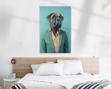 Bullmastiff van Poster Art Shop