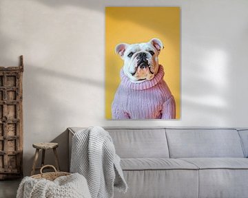 Bulldog by Poster Art Shop