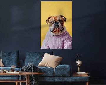 Bulldog by Poster Art Shop