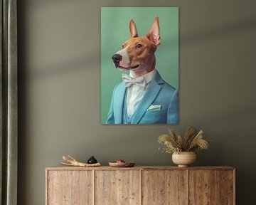 Bull Terrier van Poster Art Shop