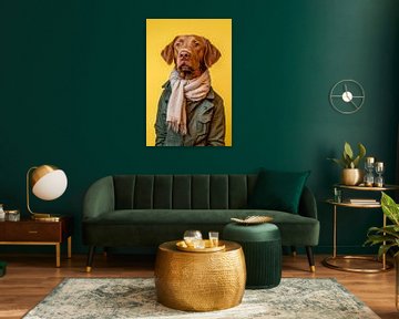 Chesapeake Bay Retriever van Poster Art Shop