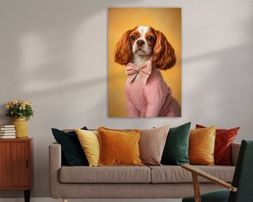 Cavalier King Charles Spaniel by Poster Art Shop