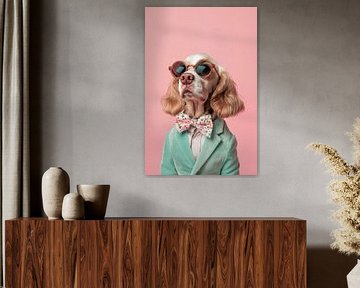 Clumber Spaniel by Poster Art Shop