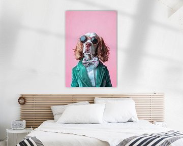 Clumber Spaniel by Poster Art Shop